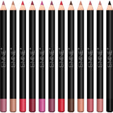 IS'MINE lápiz delineador labial mate con 12 colores, definición duradera.