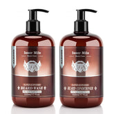 ISNER MILE Shampooing Barbe Santal: purifie et adoucit la barbe.