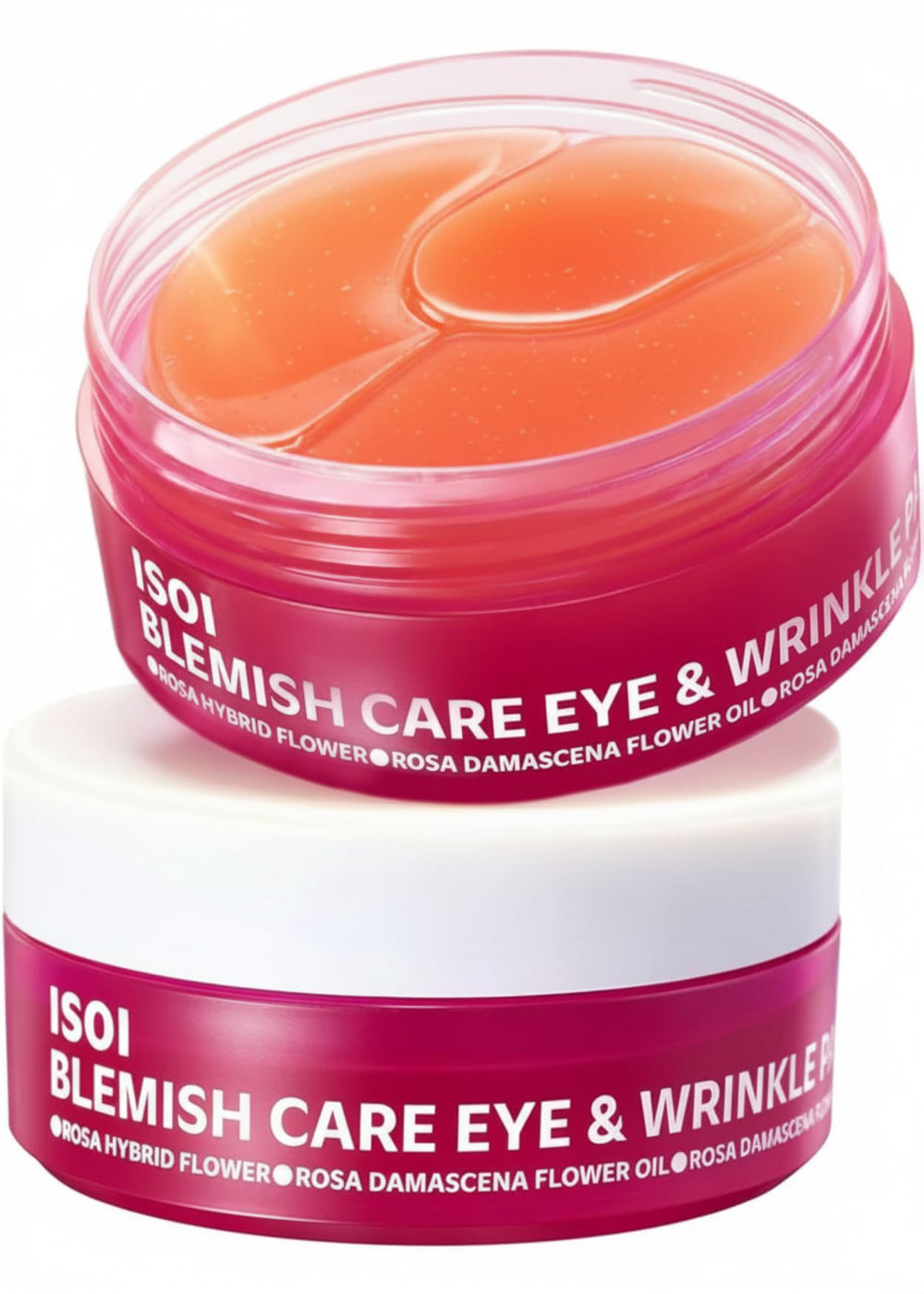Parches de ojos ISOI para hidratación profunda y mirada renovada.