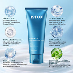 Filme transparente de la mascarilla ISTON que se seca al momento