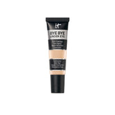 IT Cosmetics Bye Bye Under Eye Concealer Light Tan, botella, cobertura duradera para ojeras.