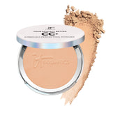 IT Cosmetics CC+ Airbrush Perfecting Powder compacte pour un fini lisse et uniforme.