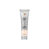 IT Cosmetics CC+ Cream Travel: botella lista para aplicar, acabado natural y SPF 50+.