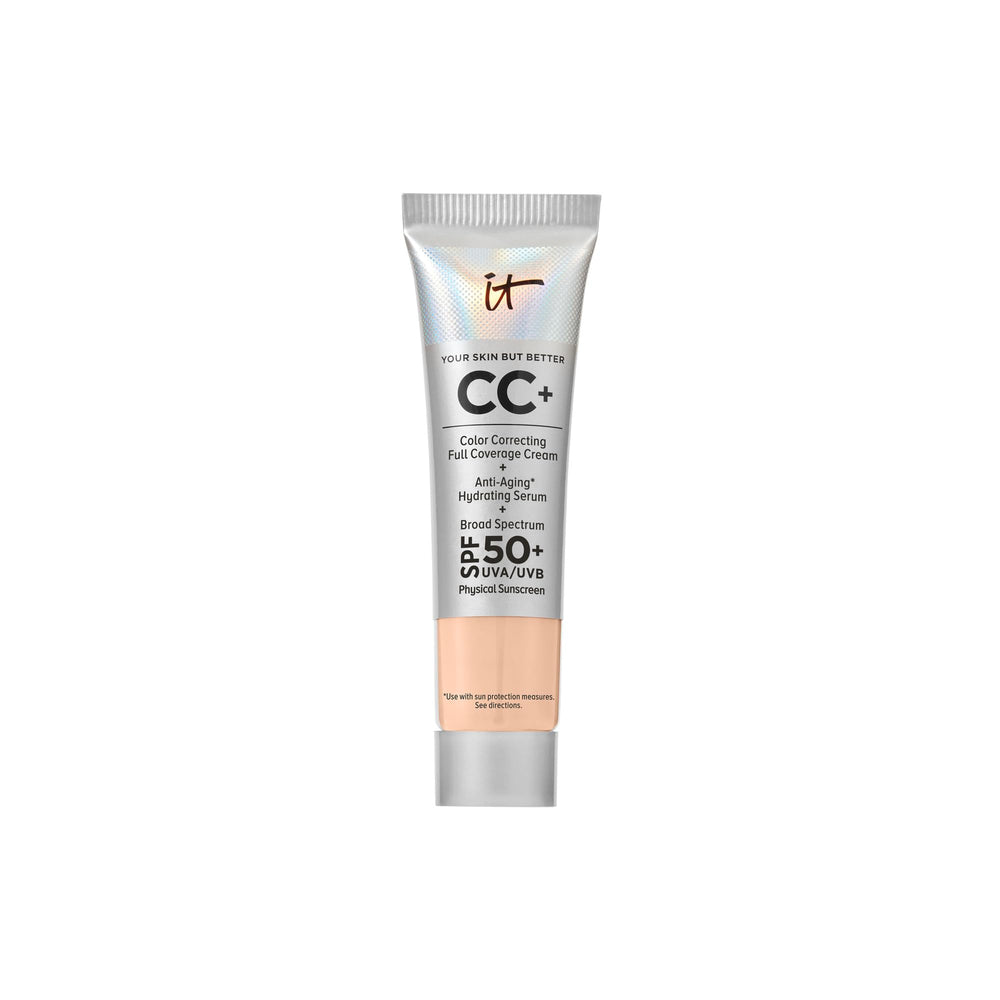 IT Cosmetics CC+ Cream Travel: crema base portátil en tono Luz Neutral para viaje
