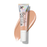 IT Cosmetics CC+ Nude Glow, bote con dispensador para aplicación suave y luminosa