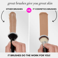IT Cosmetics Heavenly Luxe Dual Airbrush Concealer Brush #2, pelo premiado para una sensación extremadamente suave.