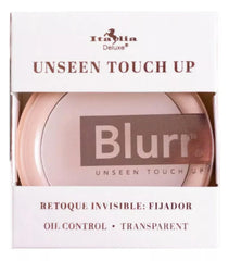 Italia Deluxe Blurr papel secante compacto para retoques discretos.