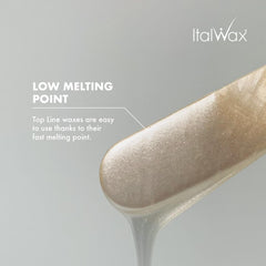 Italwax Top Line Crystal: cera para piel reactiva, ideal para zonas delicadas del rostro