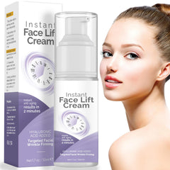 ITECFREELY Crema Elevación Facial Instantánea, bote elegante para levantamiento inmediato de la piel.