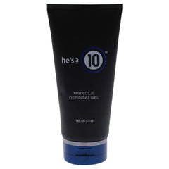 Its A 10 Miracle Defining Gel para hombres, botella: control duradero y brillo natural.