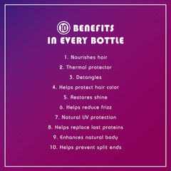 It's a 10 Haircare Miracle Leave-In, aplicación diaria para desenredar sin esfuerzo.