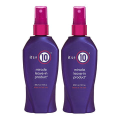 It's A 10 Haircare, botella de acondicionador sin enjuague milagroso para peinar y mejorar el brillo.