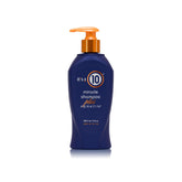 It's a 10 Haircare Miracle Shampoo Plus Keratin en envase, ideal para lavado diario.