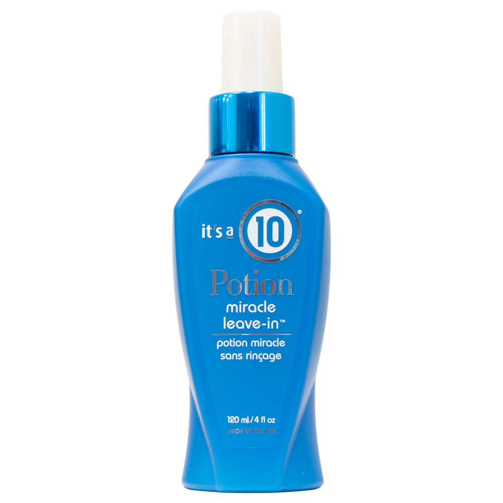 Its A 10 Haircare pocion milagro botella vertiendo: reparación rápida y brillo para el cabello