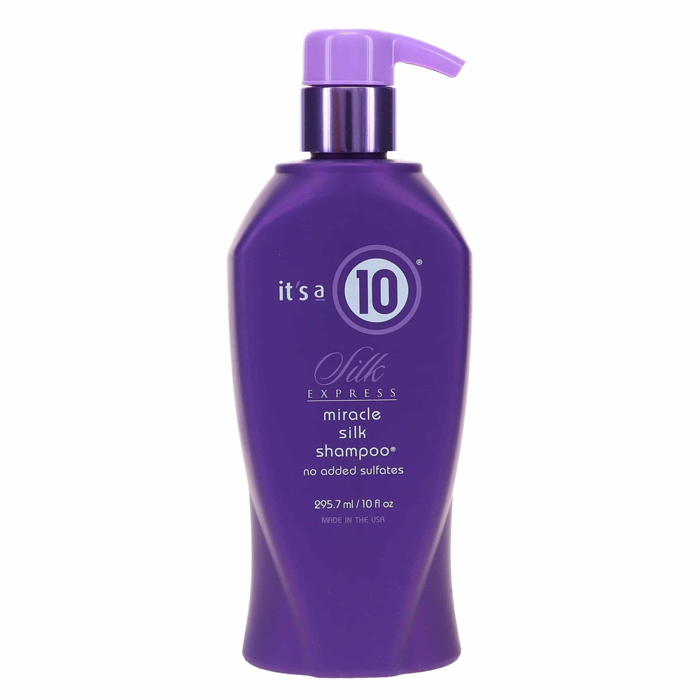 Champú Silk Express Milagroso de It's a 10 Haircare, botella-vertido, brillo suave al instante