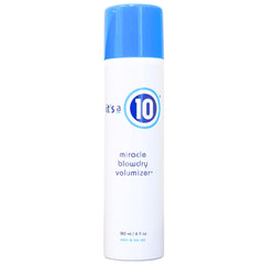 Its A 10 Miracle Blowdry Volumizer, botella, ofrece cuerpo extra y protección contra el calor.
