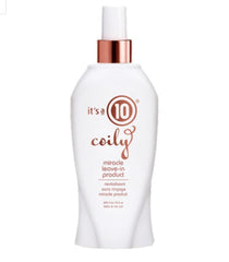 Its A 10 Haircare Coily Collection texture soyeuse sur cheveux bouclés
