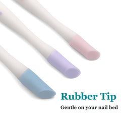 IVON puntas de goma rosa, suaves para alisar tiras decorativas.