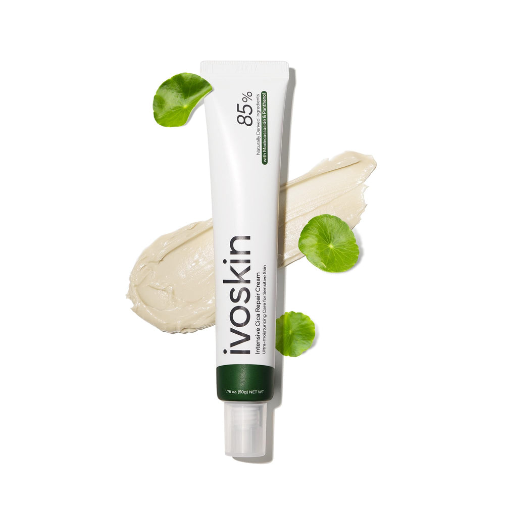IVOSKIN Cica crema enrojecimiento: alivio suave para piel sensible con enrojecimiento