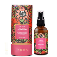 iYURA Yauvari Amplified Youth Spring, bote hidratante para rostro y cuello, hidratación profunda.