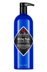 Jack Black limpiador todo-en-uno cítricos para cara, cuerpo y cabello.