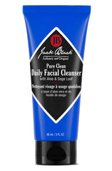 Jack Black Pure Clean Daily Facial Cleanser, botella, limpieza suave que prepara la piel para el afeitado