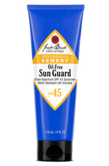 Jack Black Sun Guard SPF 45 botella: protección UVA/UVB sin grasa para actividades al aire libre