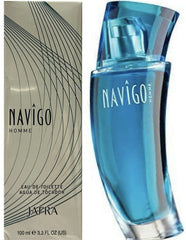 Jafra Navigo Homme EDT bottle front view for daily versatility