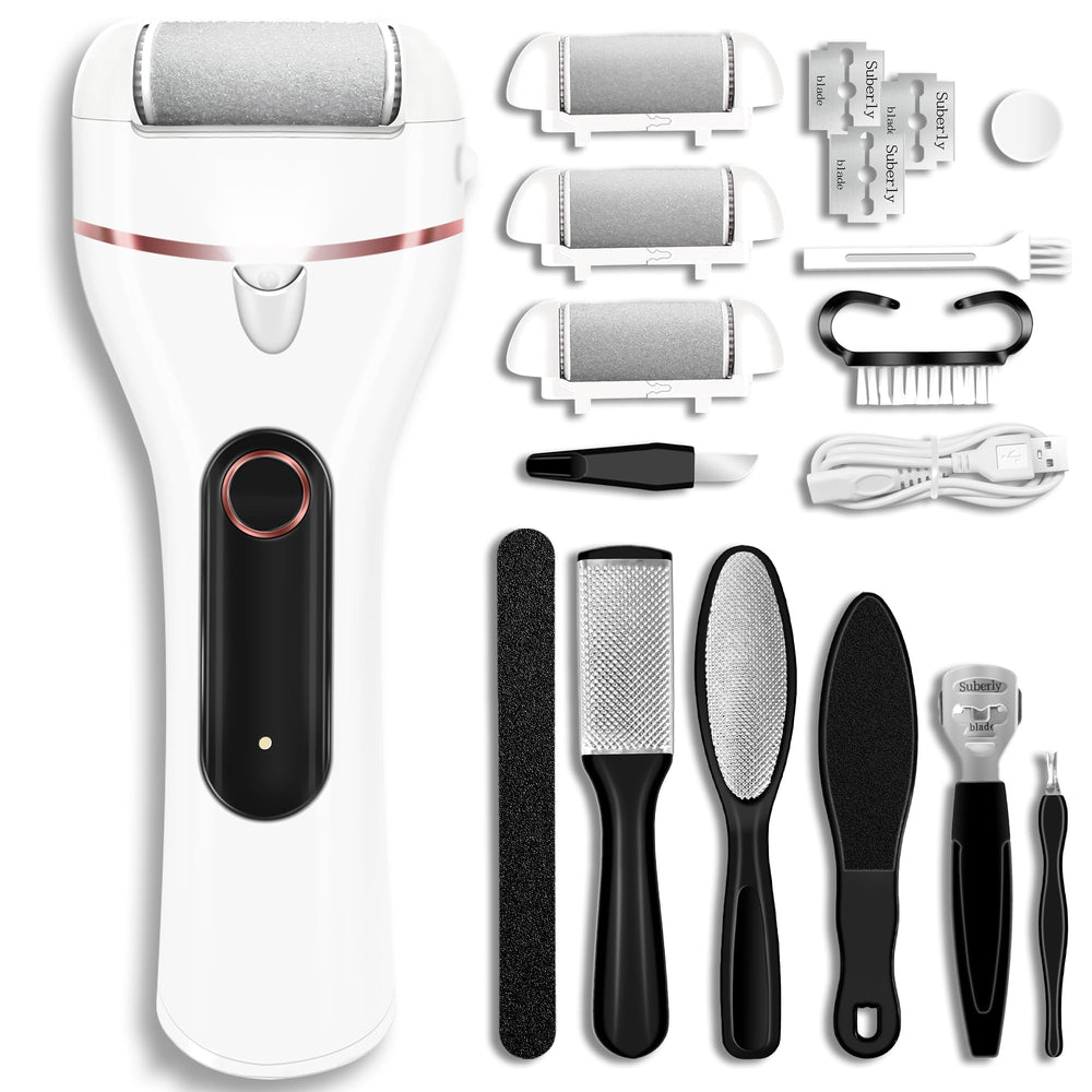 Jamestry Quitacallos para Pies, dispositivo eléctrico para exfoliar piel áspera en casa