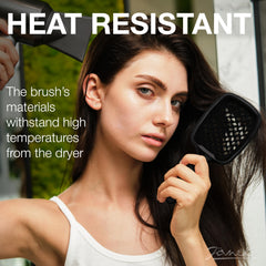 Janeke Superbrush résiste à la chaleur lors du brushing