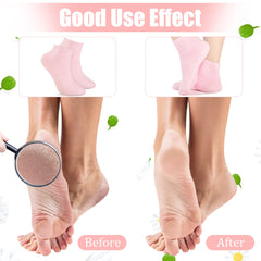Calcetines Aloe de Janmercy, uso nocturno para pies relajados al despertar