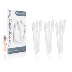 Jasclair rasor facial para eliminar vello fino y preparar la piel para maquillaje