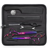 Tijeras JASON para cabello, enfoque en tijeras rectas de 6,7 pulgadas para cortes precisos