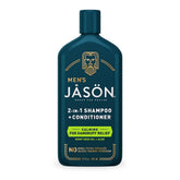 Jason 2 en 1 shampoo y acondicionador, botella de 12 oz para uso diario.
