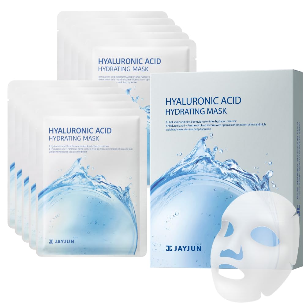 JAYJUN JJ Mascarilla hidratante 8 capas ofrece hidratación profunda y piel suave.
