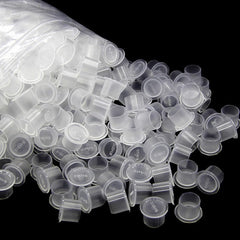 Gobelets d’encre Jconly, ensemble 1000 pièces, base 17 mm, pratique pour les gros volumes.