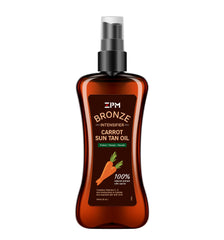 Jeallis aerosol de aceite bronceador zanahoria para bronceado intensificado y uniforme