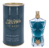 Frasco Le Beau de Jean Paul Gaultier, aroma fresco y masculino para uso diario.