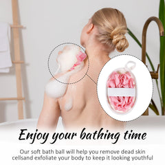 Filamentos naturales de luffa Jeffdad exfolian suavemente.