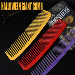 Peine gigante Jefuzh en amarillo para escenas divertidas y fotos.