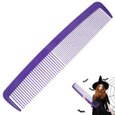 Peine gigante Jefuzh en purpura para broma de Halloween, ideal para fiestas.