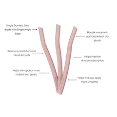 Jenny Patinkin Dermaplaning Set Trío Lateral: mango ergonómico para precisión