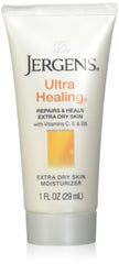 Loción Jergens Ultra Healing en botella de viaje para hidratación rápida