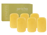 Jericho jabon azufre mar muerto con aceite de oliva, textura suave para rostro y cuerpo