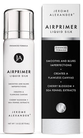 Jerome Alexander MagicMinerals LiquidSilk Air Primer rociado suave para base uniforme y poros menos visibles