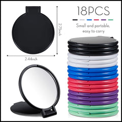 Jetec espejo de bolsillo plegable con diseño clásico, perfecto para el bolso