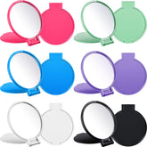 Jetec espejo compacto redondo, paquete de 12, ideal para regalos y uso diario.