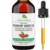 Jeune Naturelle Aceite de Rosa Mosqueta, botella pura para piel nutrida.