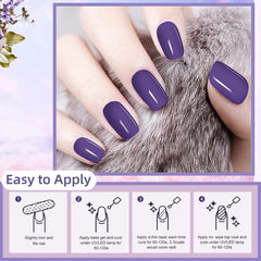 JEWHITENY esmaltes gel colores vibrantes para arte de uñas DIY.
