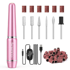 JIASHENG lijadora de uñas USB portátil para uñas acrílicas y gel.